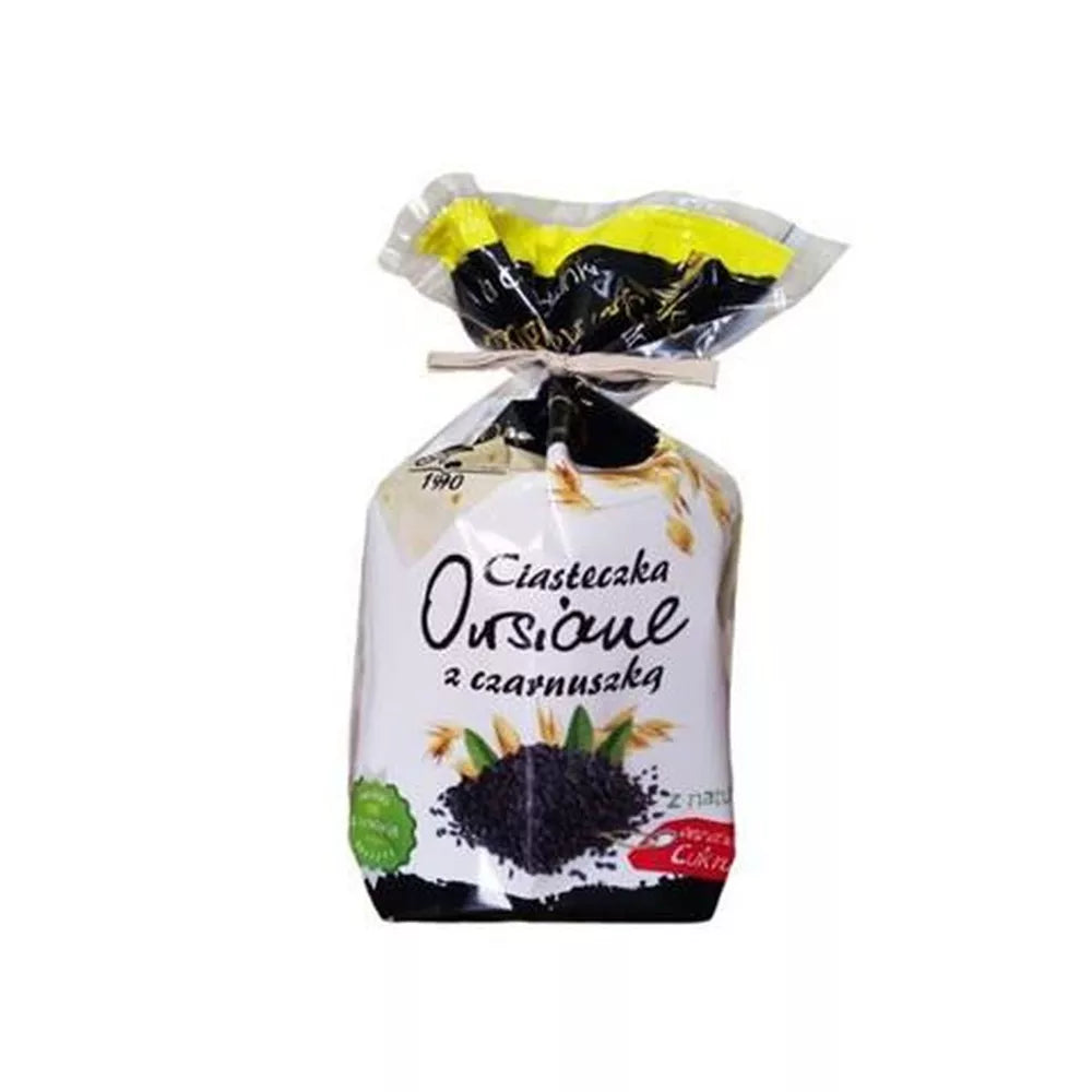 ANIA Ciasteczka owsiane z czarnuszką B/C 150 g