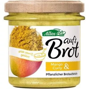 ALLOS Pasta kremowa z mango i curry, bezglutenowa (140g) - BIO