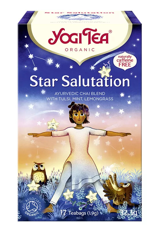 YOGI TEA Herbatka ajurwedyjska Star Salutation (17 x 1,9 g) (32,3 g) - BIO (edycja limitowana)