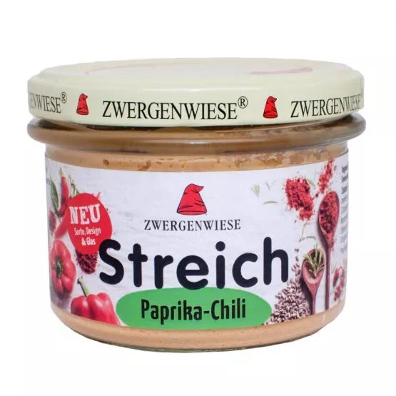 ZWERGENWIESE Pasta słonecznikowa z papryką bezglutenowa (180 g) - BIO