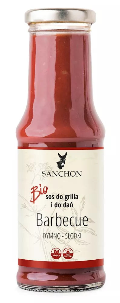 SANCHON Sos meksykańska salsa wegański bezglutenowy (210 ml) - BIO