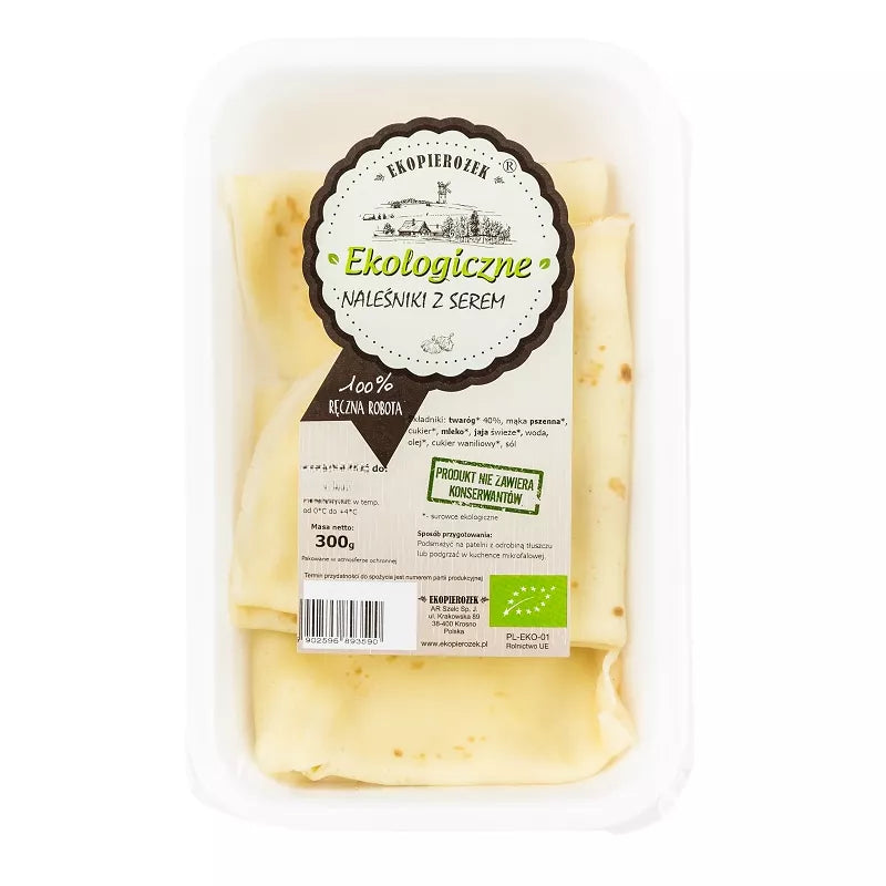 *EKOPIEROŻEK Naleśniki z serem (300g) - BIO