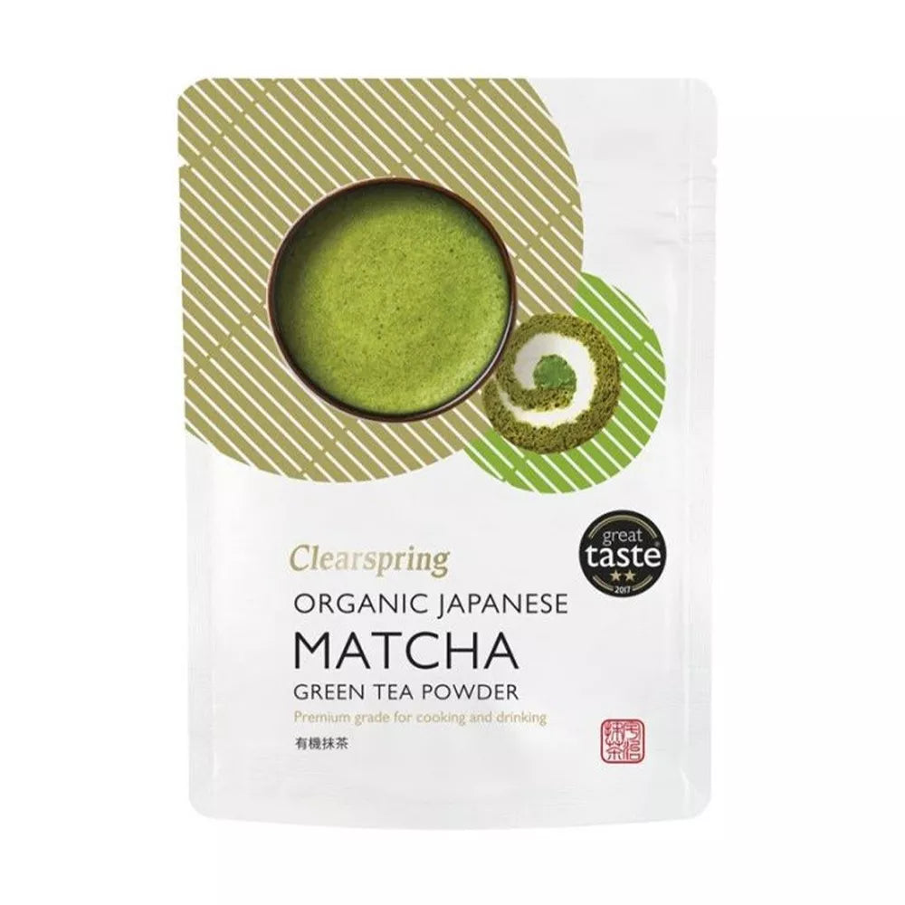 CLEARSPRING Matcha japońska premium grade, sproszkowana (40g) - BIO