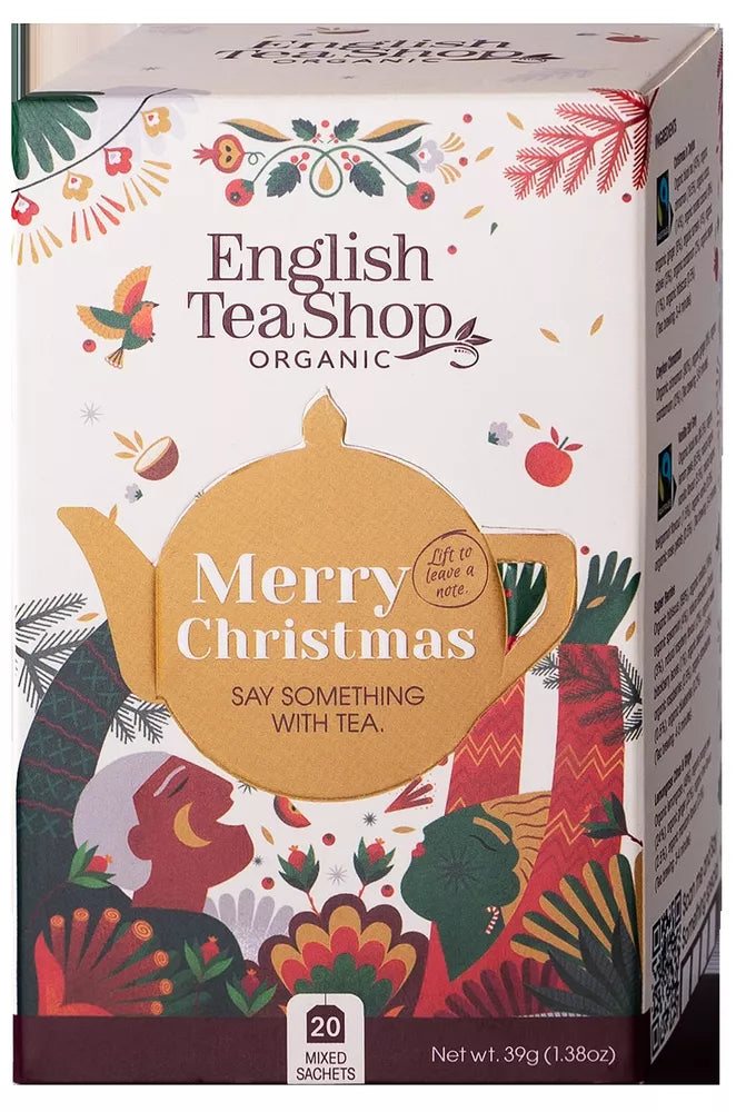 ENGLISH TEA SHOP Zestaw herbat świątecznych Say Something (39 g) - BIO