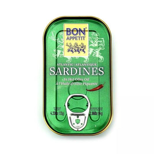 BON APPETIT Sardynki portugalskie w pikantnym sosie pomidorowym (120 g/78 g)