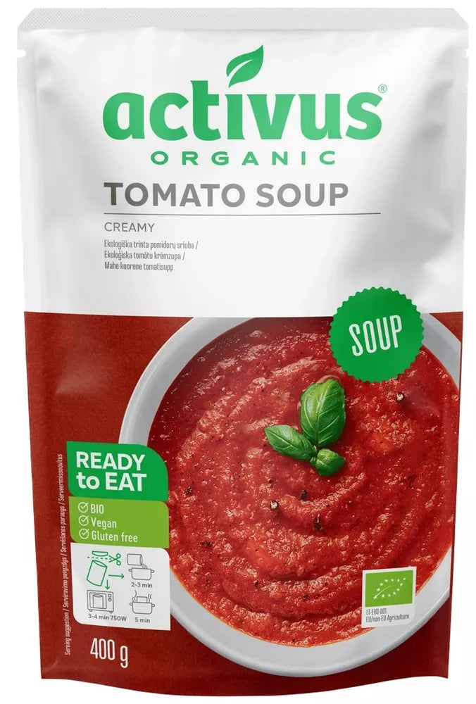 ACTIVUS Zupa krem z pomidorów (400 g) - BIO