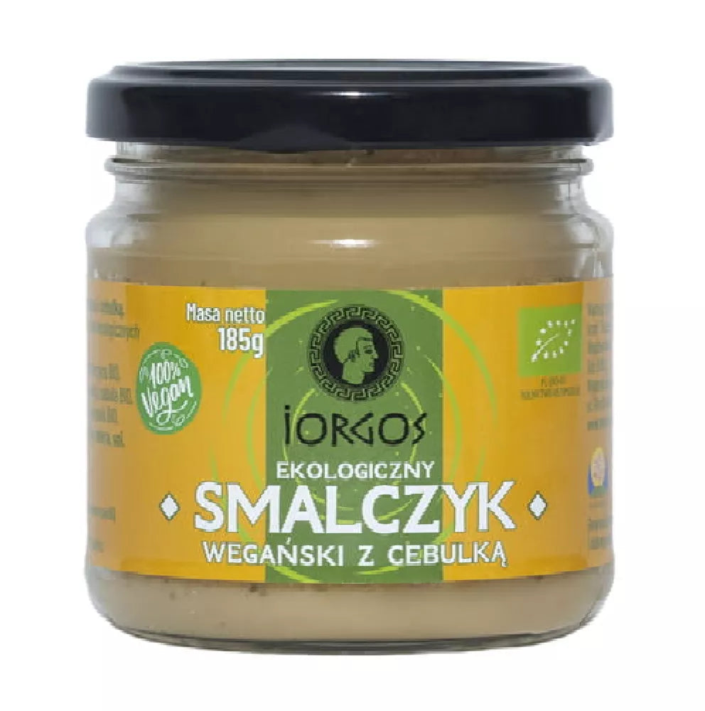 IORGOS Smalczyk wegański z cebulką (185 g) - BIO