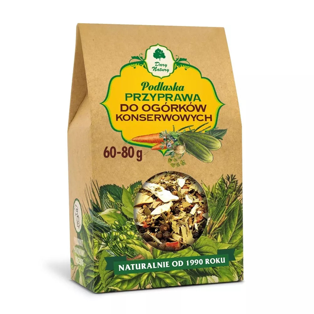 DARY NATURY Przyprawa Podlaska do ogórków konserwowych (100 g)