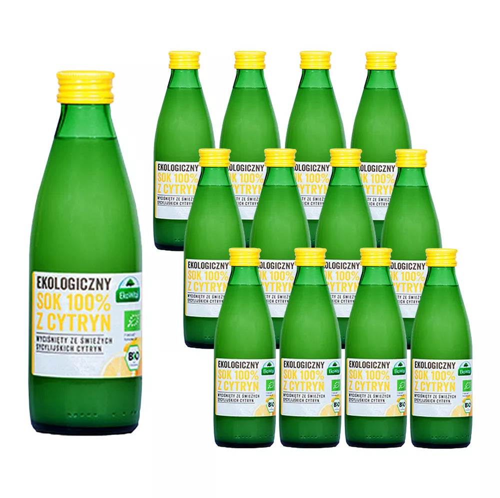 12x EKOWITAL Sok z cytryn ekologicznych 100% (12x250ml) - BIO (zbiorcze)