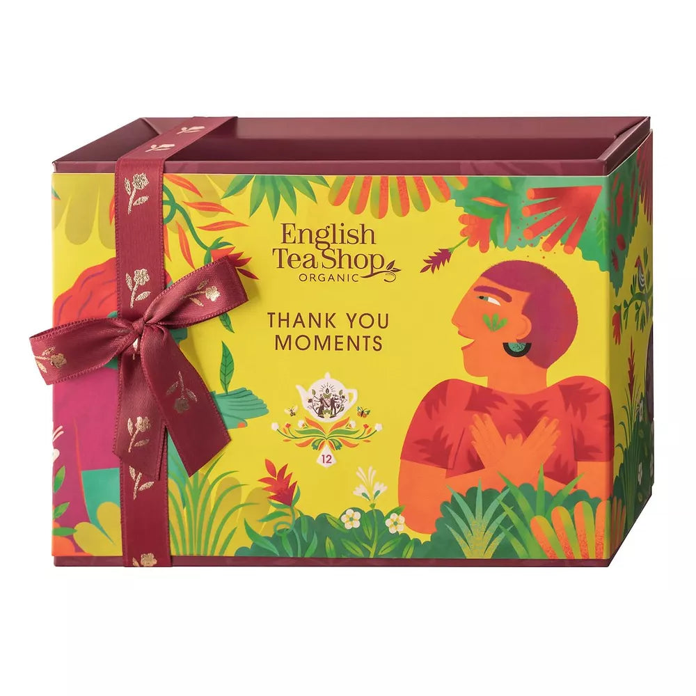 ENGLISH TEA SHOP Zestaw herbat Thank You Moments ( 12x2 g) - BIO