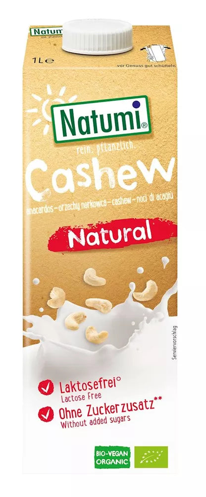 NATUMI Napój z orzechów nerkowca bez cukru (1 L) - BIO