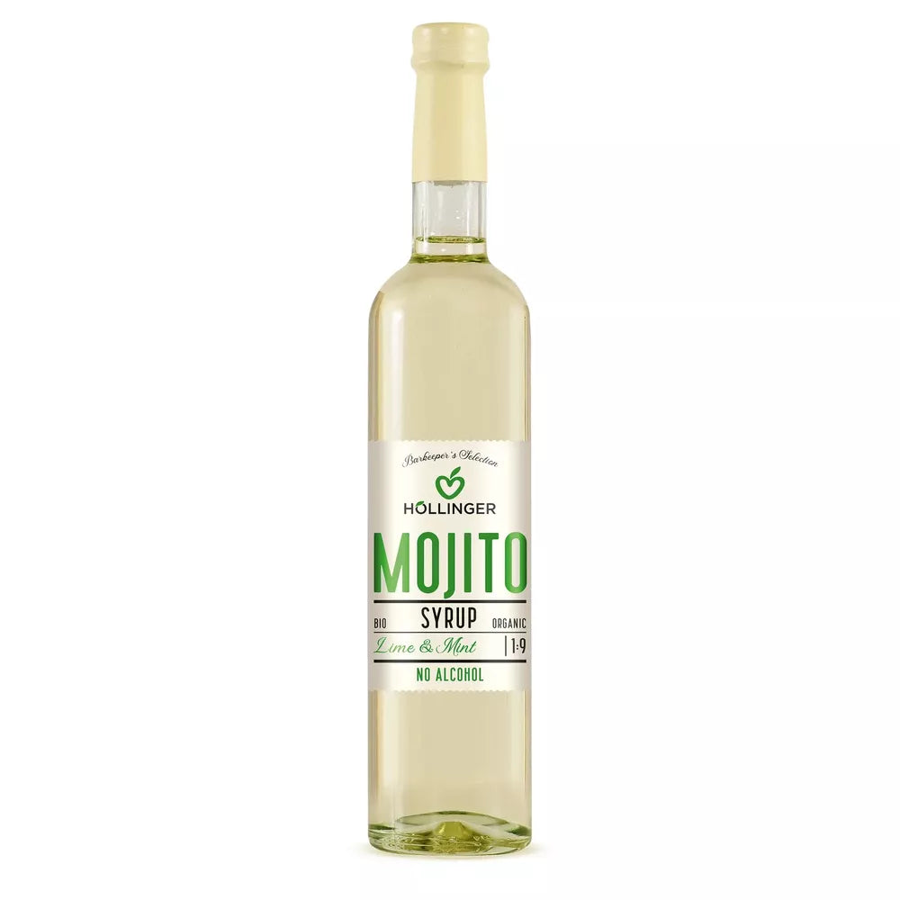 HOLLINGER Syrop do drinków i koktajli mojito (500 ml) - BIO