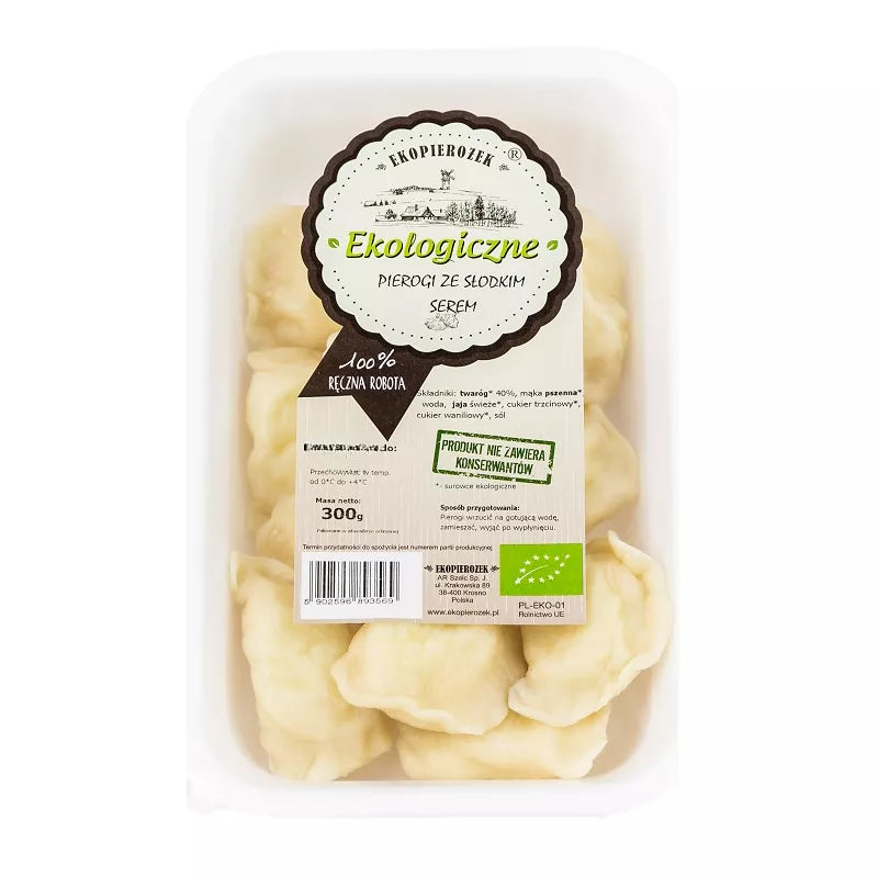 *EKOPIEROŻEK Pierogi ze słodkim serem (300g) - BIO