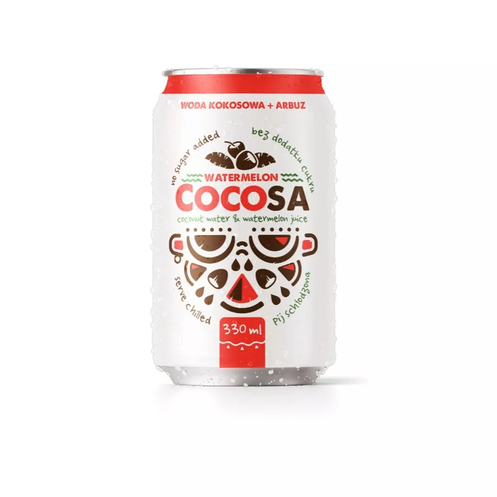 DIET-FOOD COCOSA Woda kokosowa z sokiem z arbuza (330 ml)