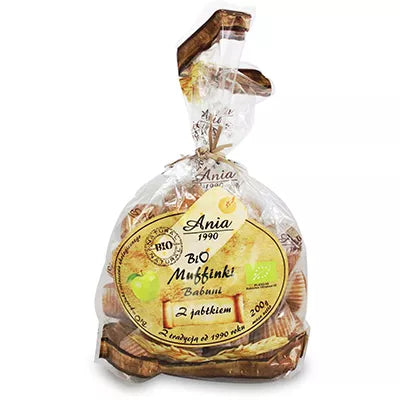 ANIA Muffinki babuni z jabłkiem (200g) - BIO