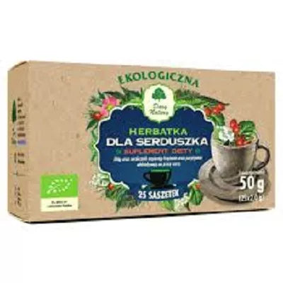 DARY NATURY Herbatka dla serduszka (25x2.0g) - BIO