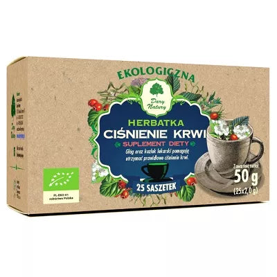 DARY NATURY Herbatka ekologiczna zdrowe płuca w saszetkach (25 x 2 g) - BIO