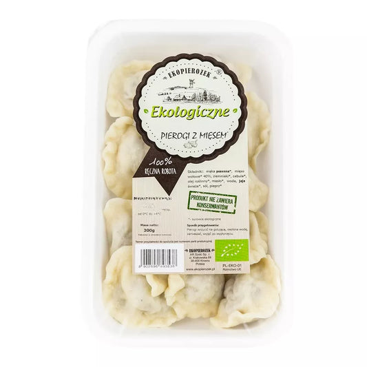 *EKOPIEROŻEK Pierogi ze świeżą kapustą i grzybami (300g) - BIO
