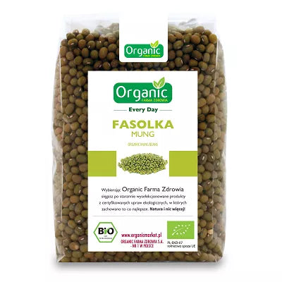 ORGANIC Fasolka adzuki, ekologiczna (500g) - BIO
