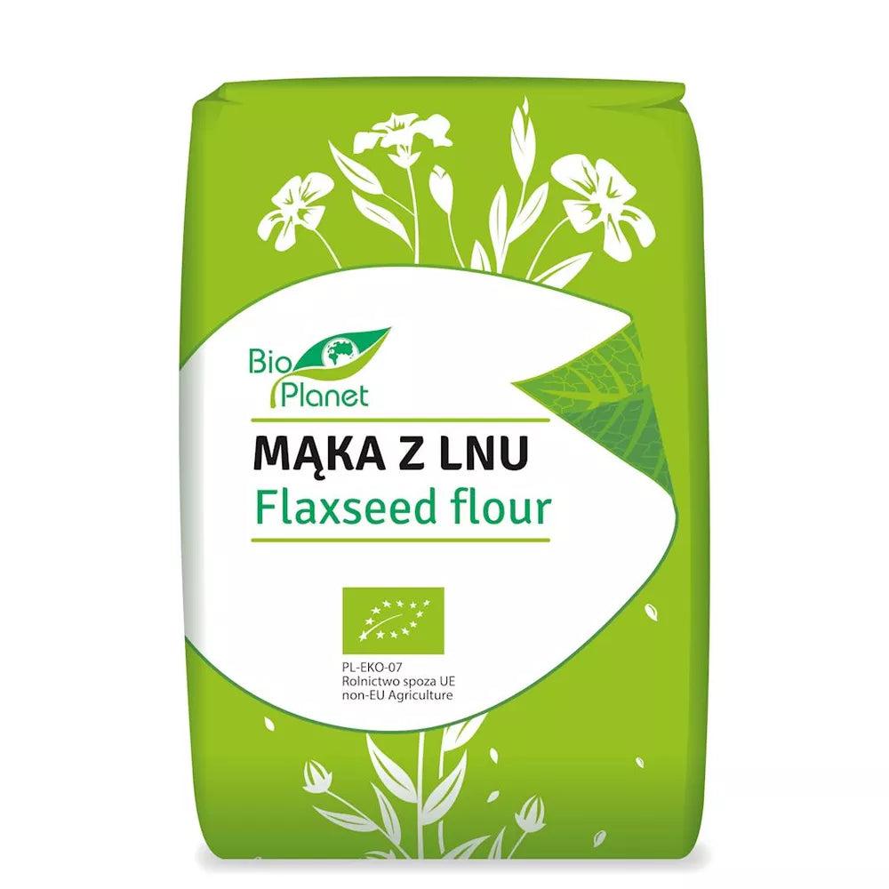 BIO PLANET Mąka z lnu (400g) - BIO