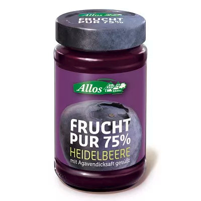ALLOS Mus jagodowy ekologiczny 75% owoców (250g) - BIO