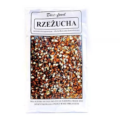 DIET-FOOD Nasiona na kiełki Rzeżucha (80g)