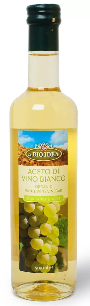 LA BIO IDEA Ocet winny biały (500 ml) - BIO