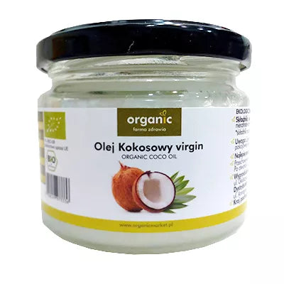 ORGANIC Olej kokosowy virgin, ekologiczny (500ml) - BIO