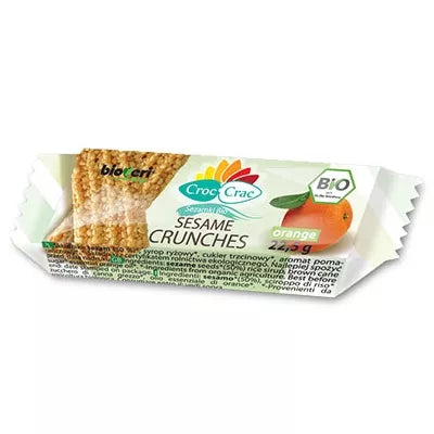 CROC-CRAC Sezamki pomarańczowe (22,5g) - BIO