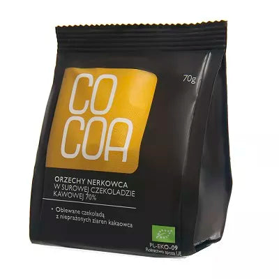 COCOA Jagody goji w surowej czekoladzie (70g) - BIO