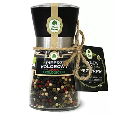 DARY NATURY Pieprz kolorowy ziarno (80g) - BIO
