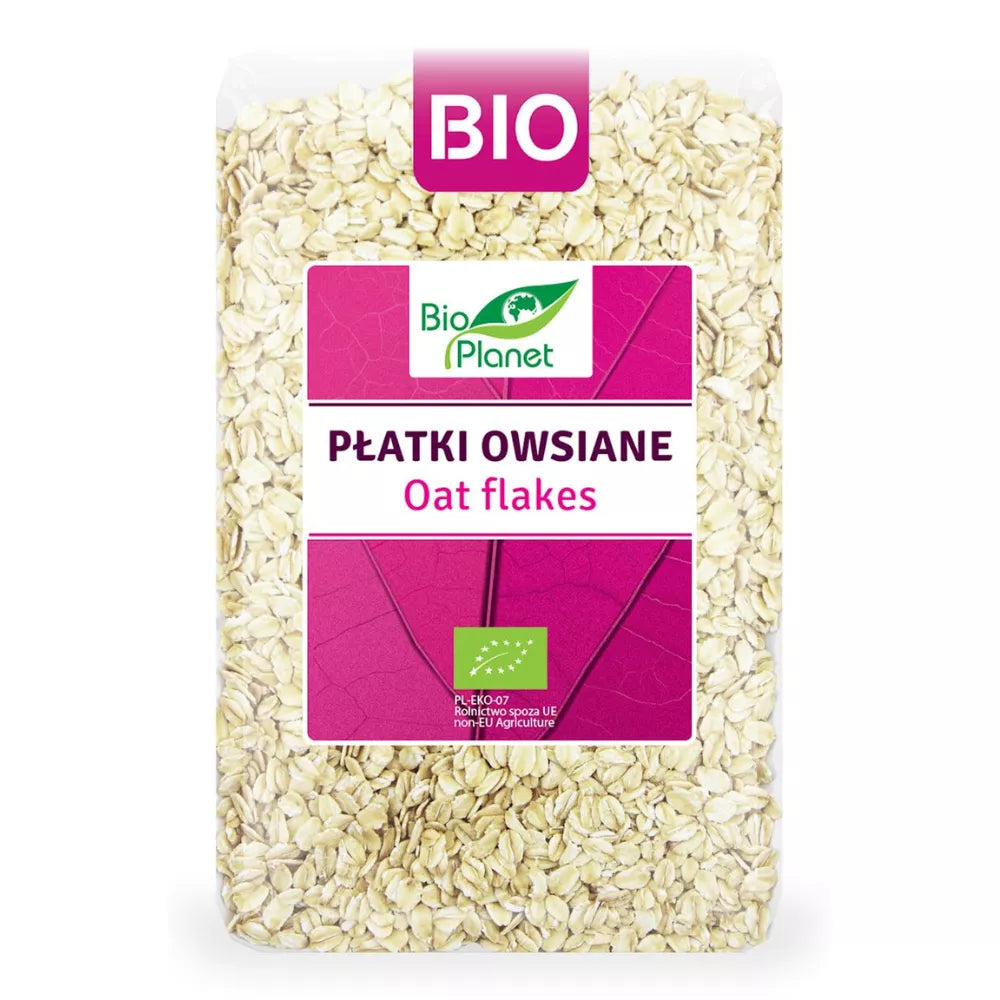 BIO PLANET Płatki owsiane ekologiczne (1kg) - BIO