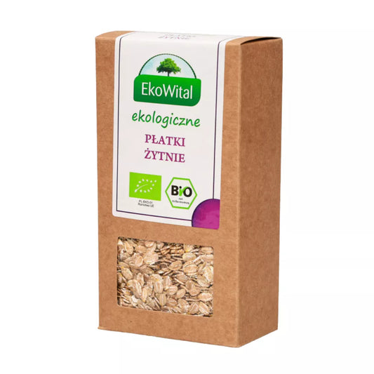 EKOWITAL Płatki owsiane drobne, ekologiczne (350 g) - BIO