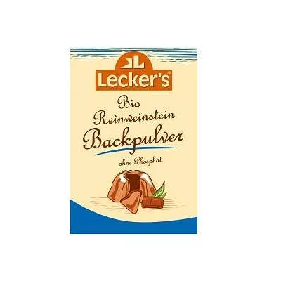 LECKERS Proszek do pieczenia bez fosforanów (21g) - BIO