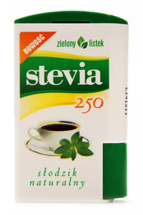 ZIELONY LISTEK Stewia w tabletkach (250 tabletek)