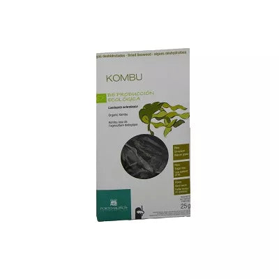 PORTO MUINOS Wodorosty Kombu suszone (25g) - BIO
