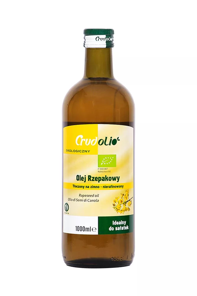 CRUDOOLIO Oliwa z oliwek extra virgin BIO 500 ml