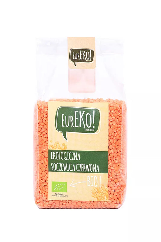 EUREKO Soczewica czarna beluga  400g - BIO