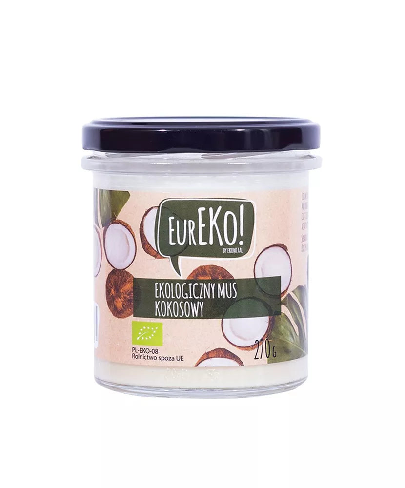EUREKO Mus kokosowy BIO 270 g