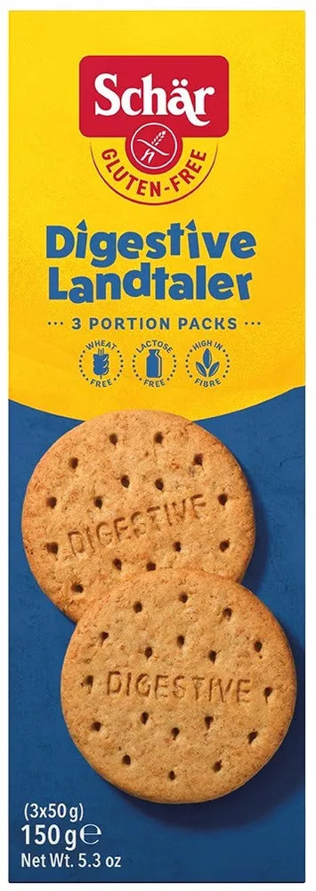 SCHAR Ciastka bezglutenowe - Digestive Landtaler (150g)