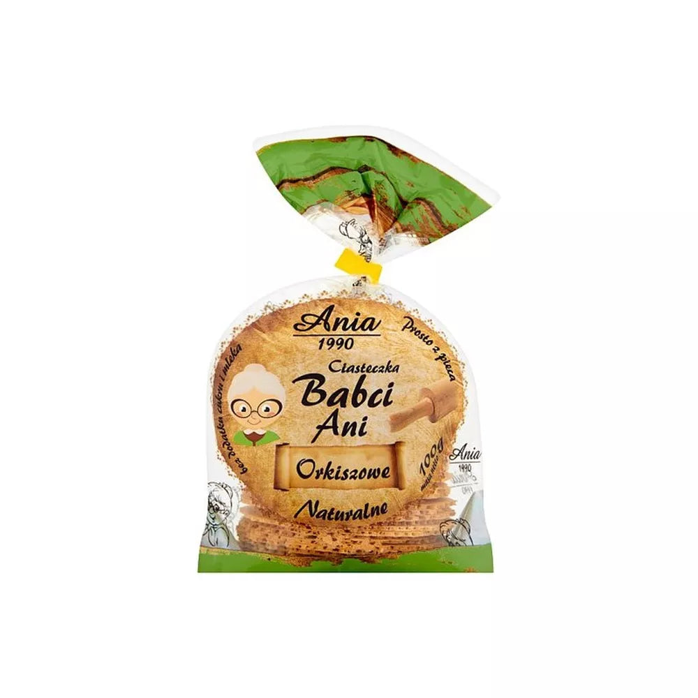 ANIA Ciasteczka babci Ani owsiane B/C 100 g