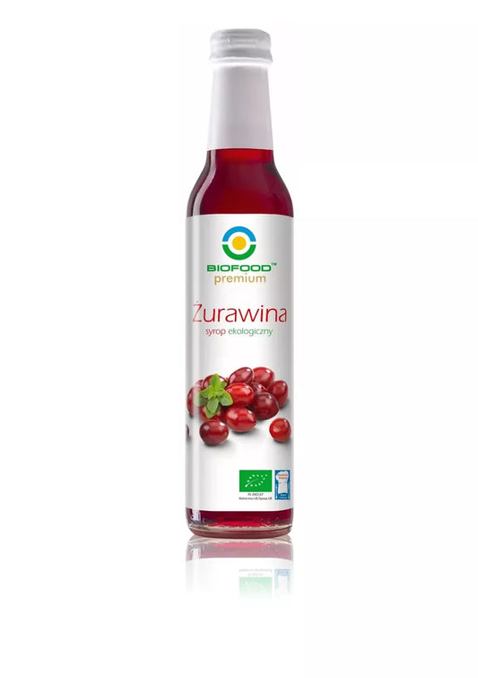 BIOFOOD Syrop malinowy BIO 250 ml