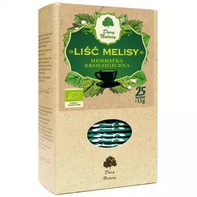 DARY NATURY Liść melisy (25 x 1,5g) - BIO