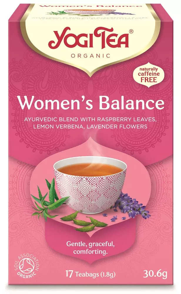 YOGI TEA Herbatka dla kobiet - równowaga (17 x 1,8 g) (30,6) - BIO