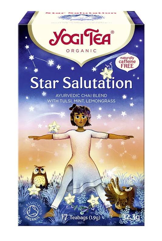 YOGI TEA Herbatka ajurwedyjska Star Salutation (17 x 1,9 g) (32,3 g) - BIO (edycja limitowana)