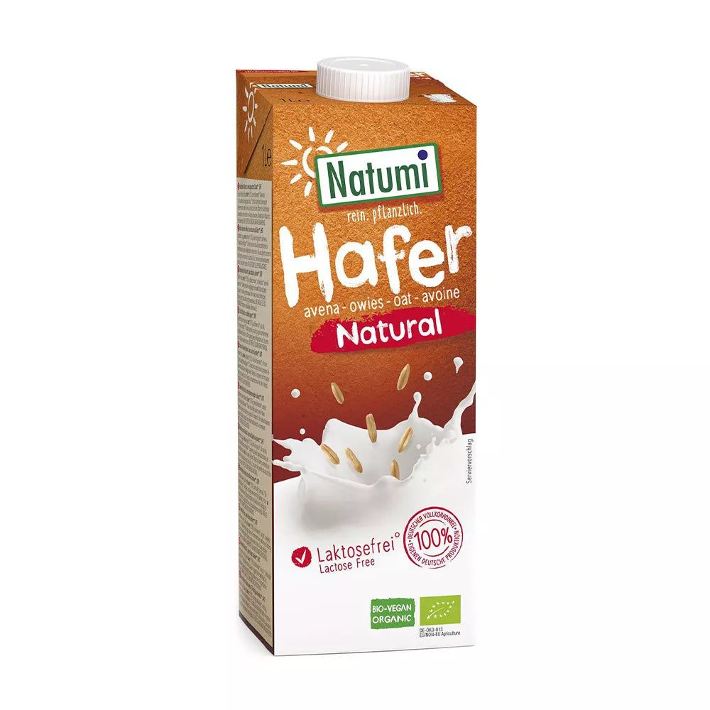 NATUMI Napój owsiany waniliowy bez laktozy (1l) - BIO