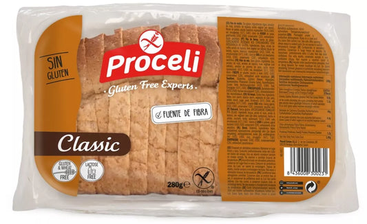PROCELI Chleb kanapkowy bezglutenowy bez laktozy (280 g)