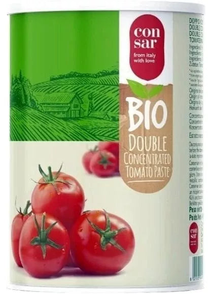 CONSAR Koncentrat pomidorowy 28% (140 g) - BIO