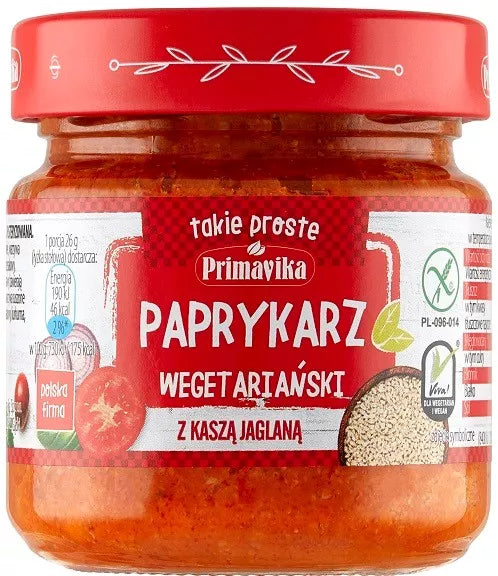 PRIMAVIKA Paprykarz wegetariańki (160g)