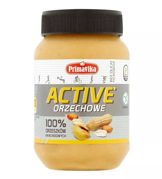 PRIMAVIKA Krem z prażonych orzeszków ziemnych bezglutenowy (360 g) - BIO